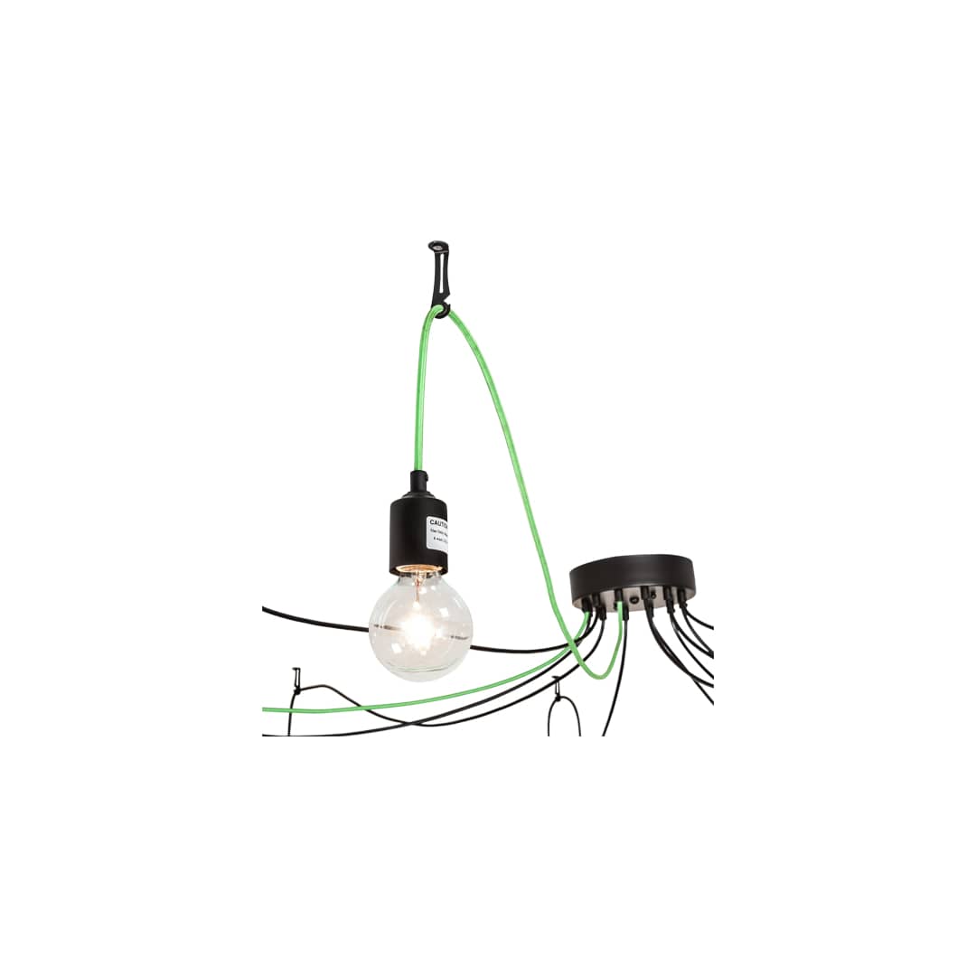 12 Light 120" Wide Suspension Multi Light Pendant