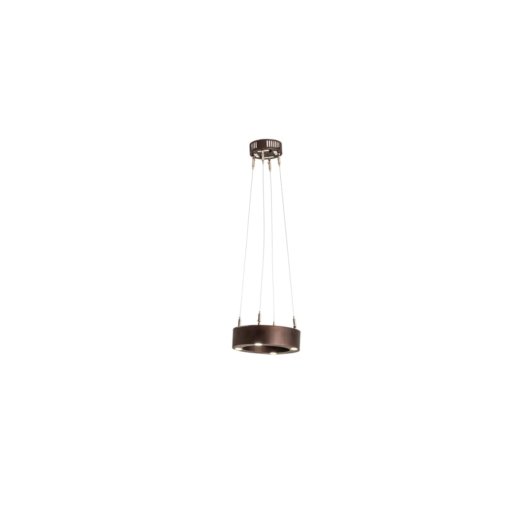 4 Light 10" Wide Suspension Pendant