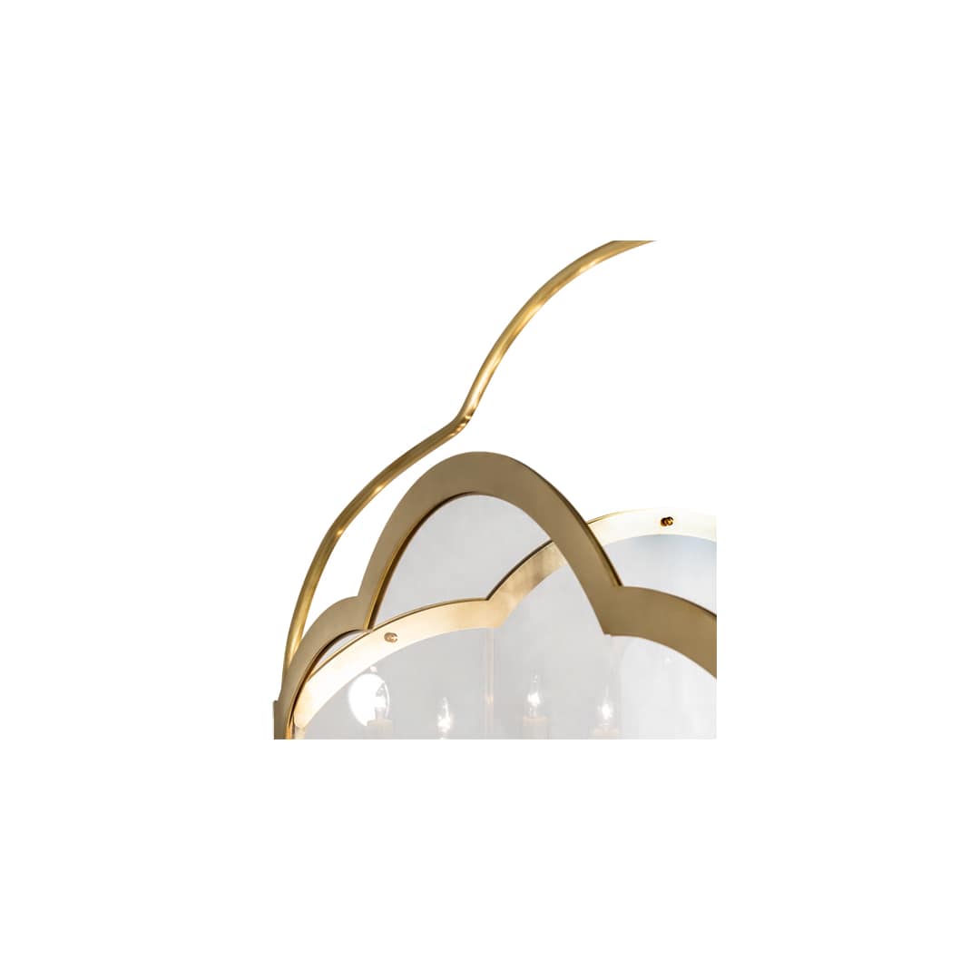 8 Light 45" Wide Taper Candle Pendant