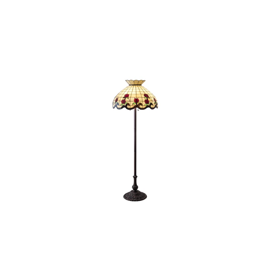 Roseborder 3 Light 62" Tall Buffet Floor Lamp