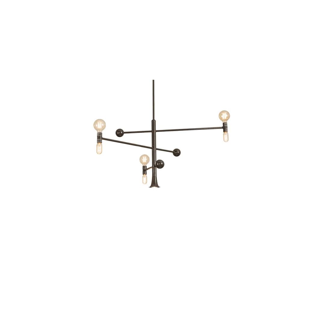 Alva 3 Light 48" Wide Sputnik Chandelier