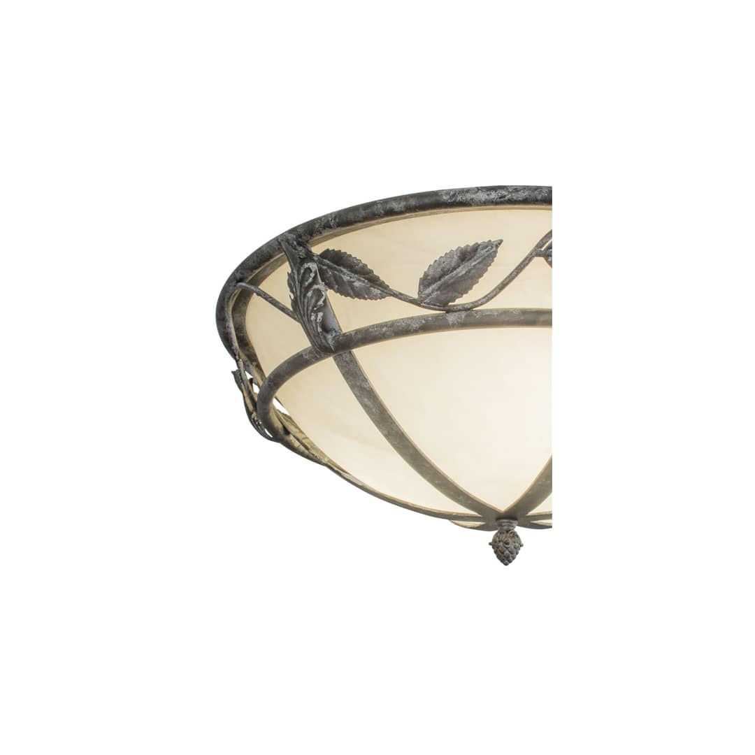 Estelle 2 Light 20" Wide Semi-Flush Bowl Ceiling Fixture