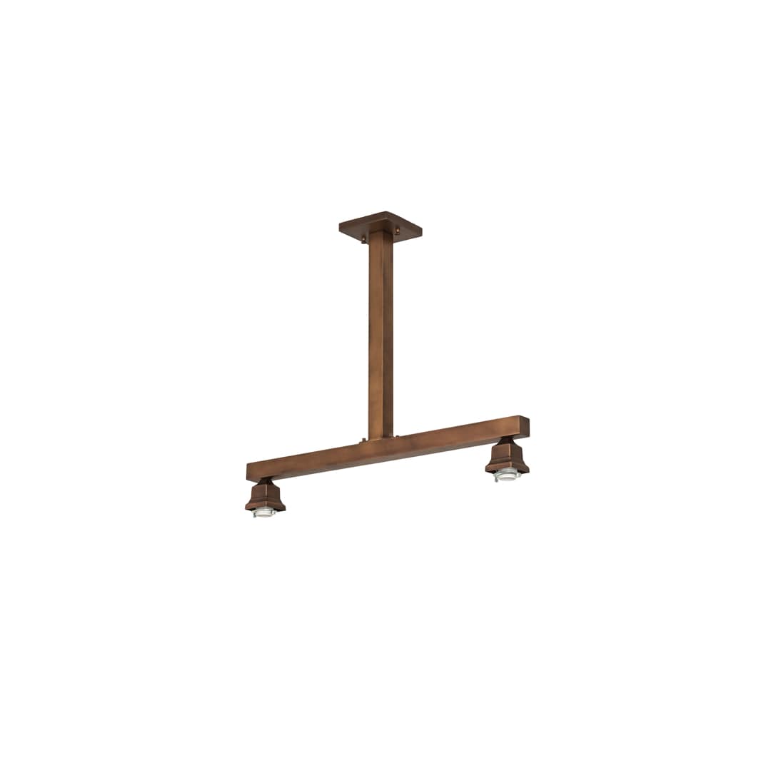 2 Light 39" Wide Linear Pendant