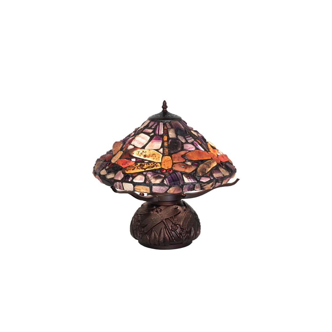 Dragonfly Agata 3 Light 17" Tall Buffet Table Lamp