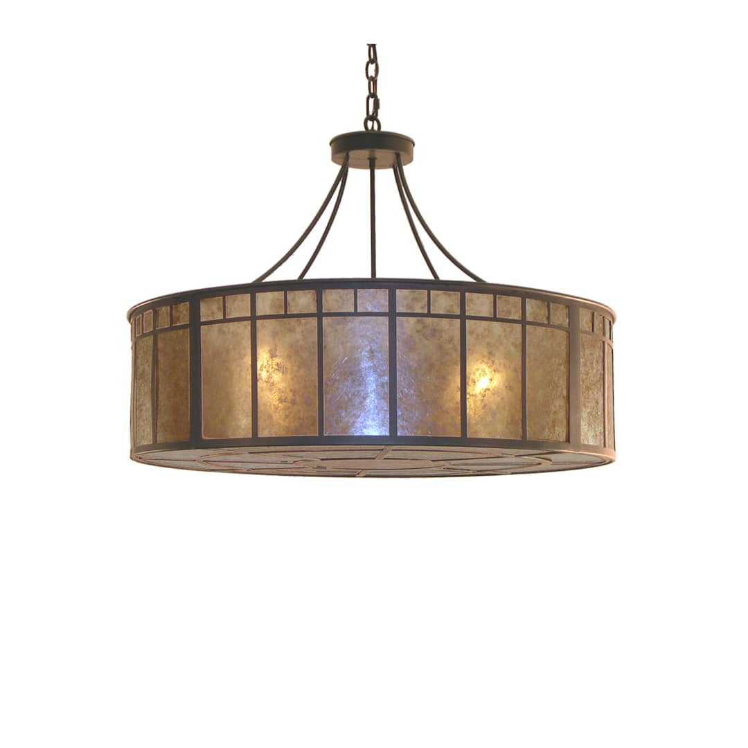 36.5" W Glendale Mission Inverted Pendant