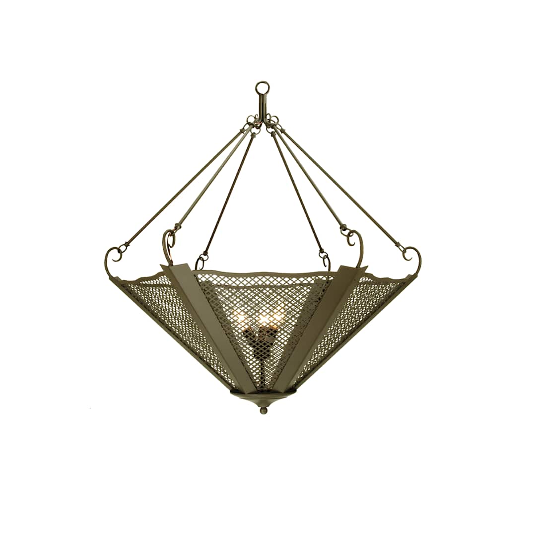 38" W Umbrella Inverted Pendant