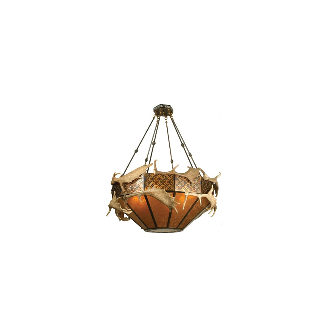 Antlers 8 Light 50" Wide Pendant