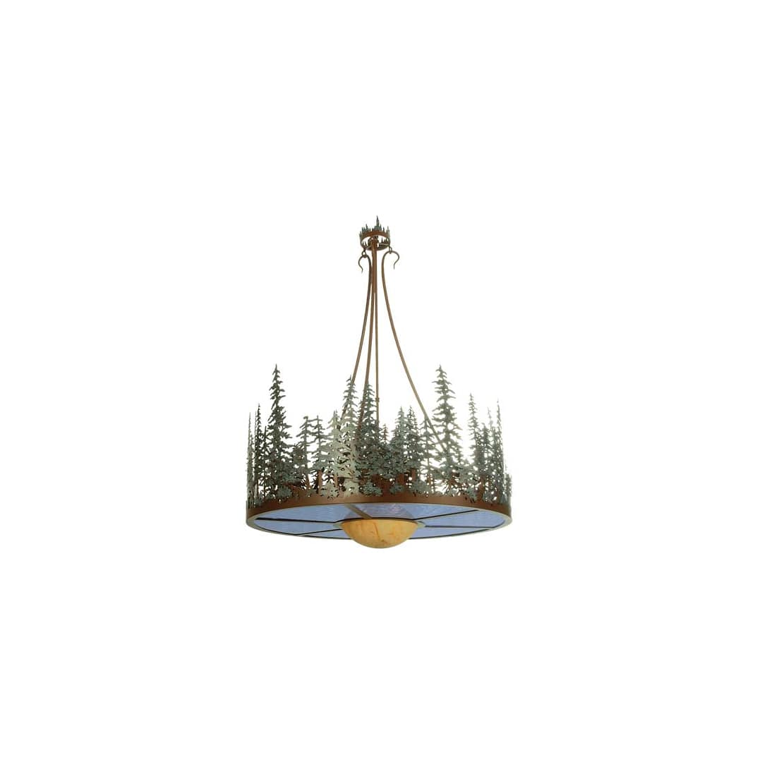 Pine Lake 4 Light 36" Wide Pendant