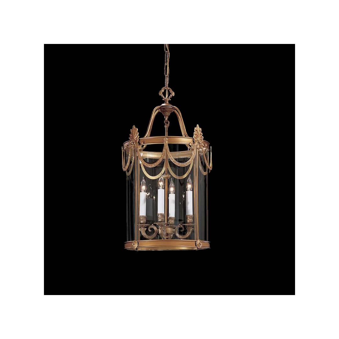 4 Light Lantern Pendant from the Metropolitan Collection