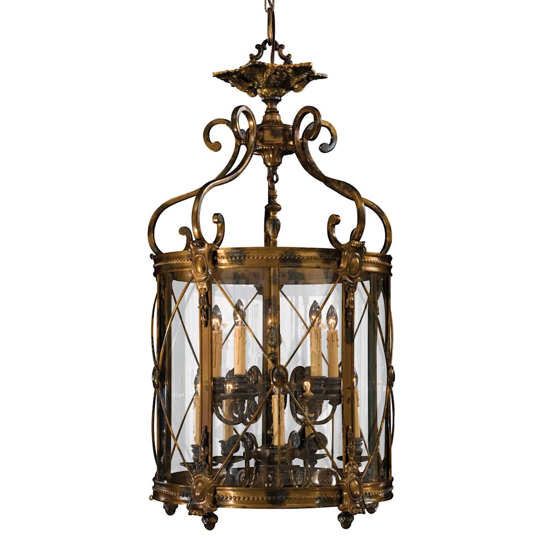 10 Light Lantern Pendant from the Vintage Collection
