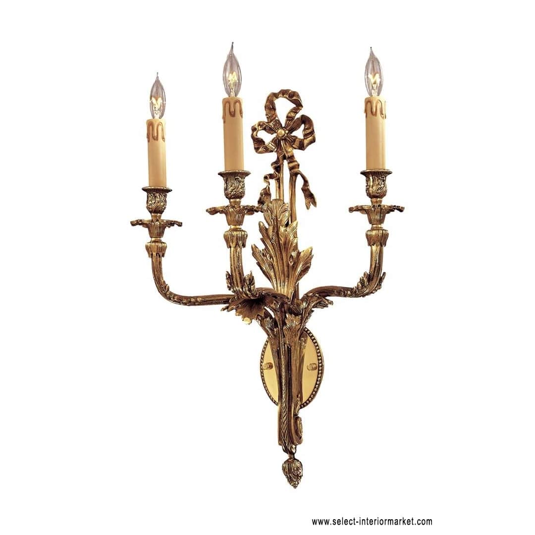 3 Light Candle-Style Wall Sconce