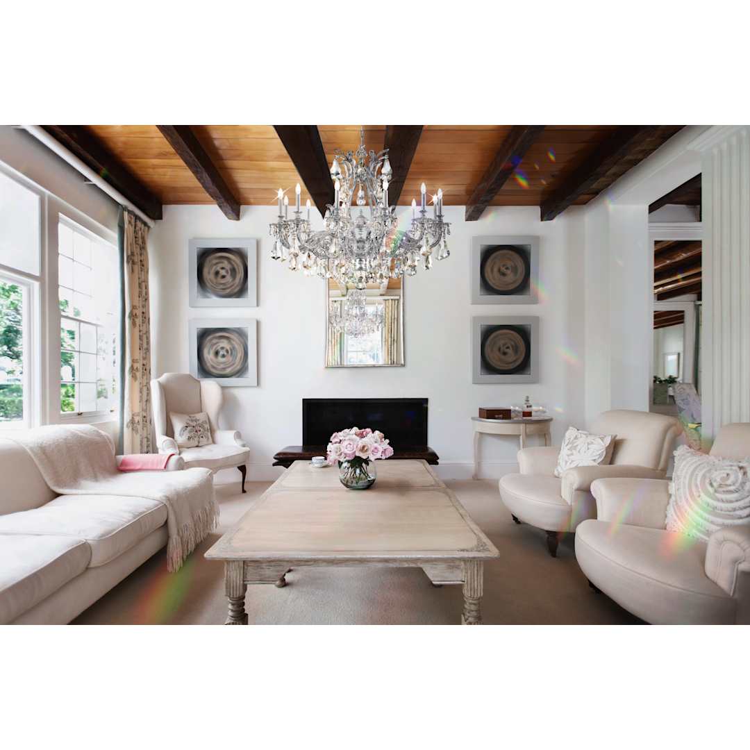 Sophia 12 Light 39" Wide Crystal Chandelier with Swarovski Crystals