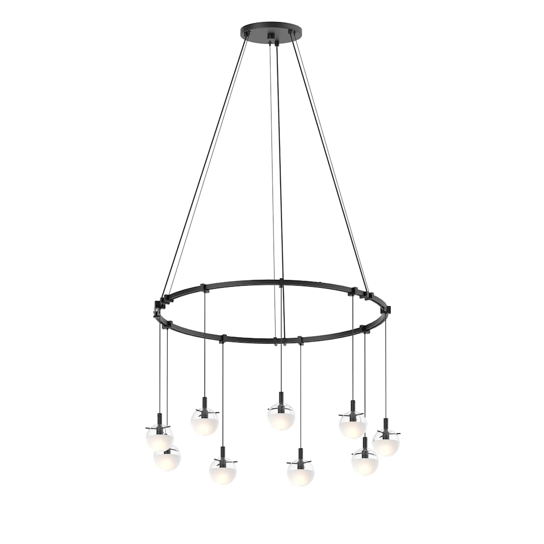 Suspenders LED Single Ring Multi Light Pendant