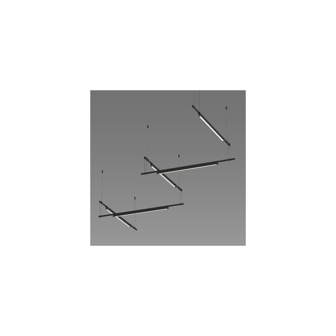 Suspenders LED 5-Bar Zig Zag Multi Light Pendant