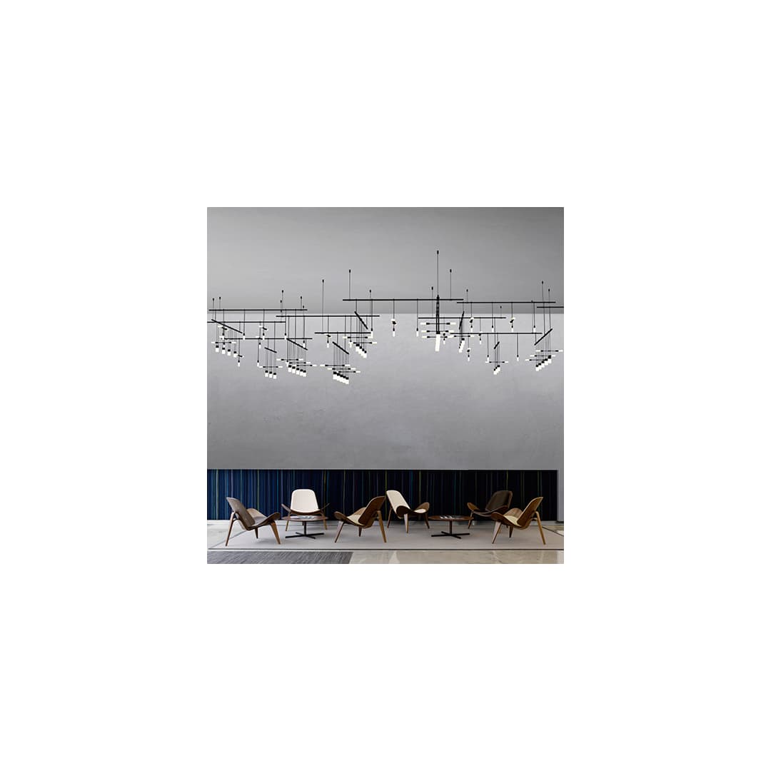 Suspenders 4-Tier Gallery Matrix LED Lighting System