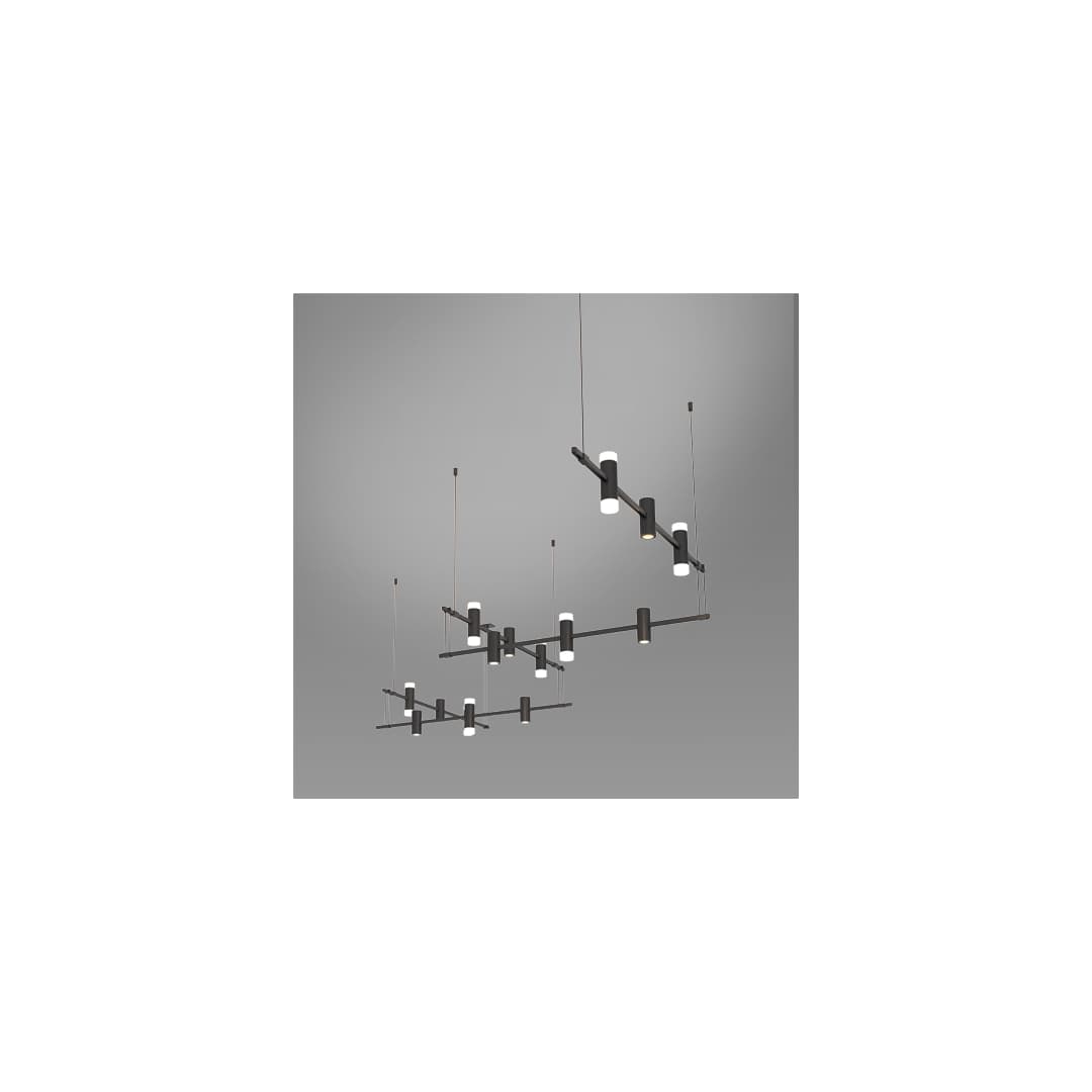 Suspenders 15 Light 106" Wide Full Sized Pendant