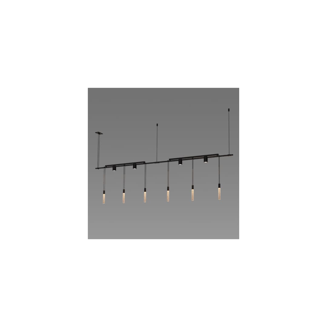 Suspenders 12 Light 73" Wide Full Sized Pendant