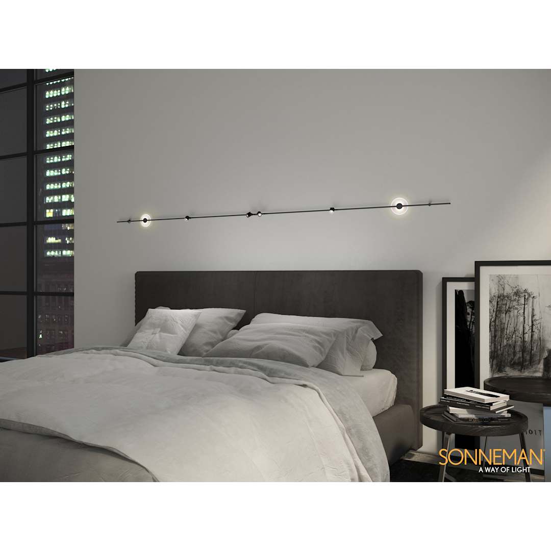 Suspenders 4 Light 146" Tall LED Wall Sconce