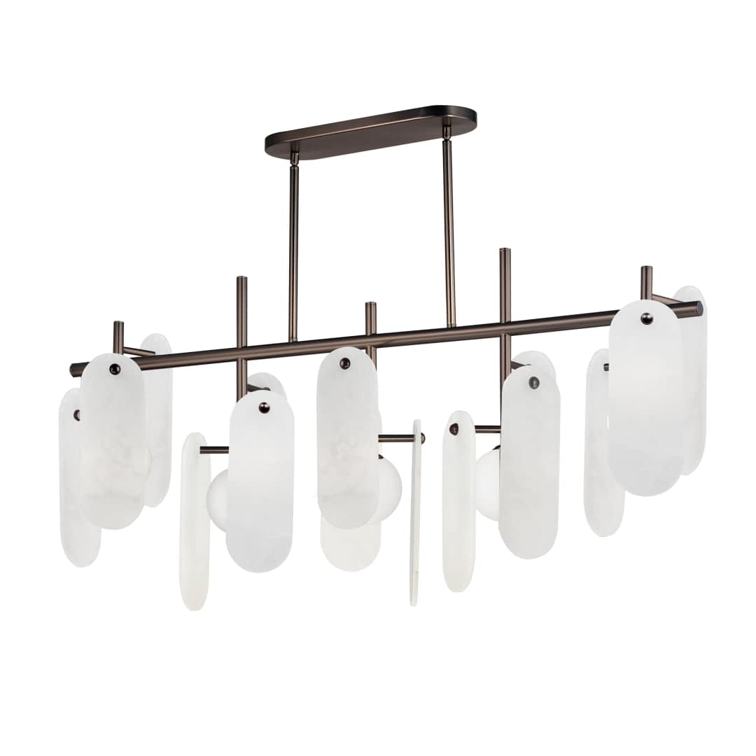 Megalith 5 Light 47" Wide LED Abstract Chandelier