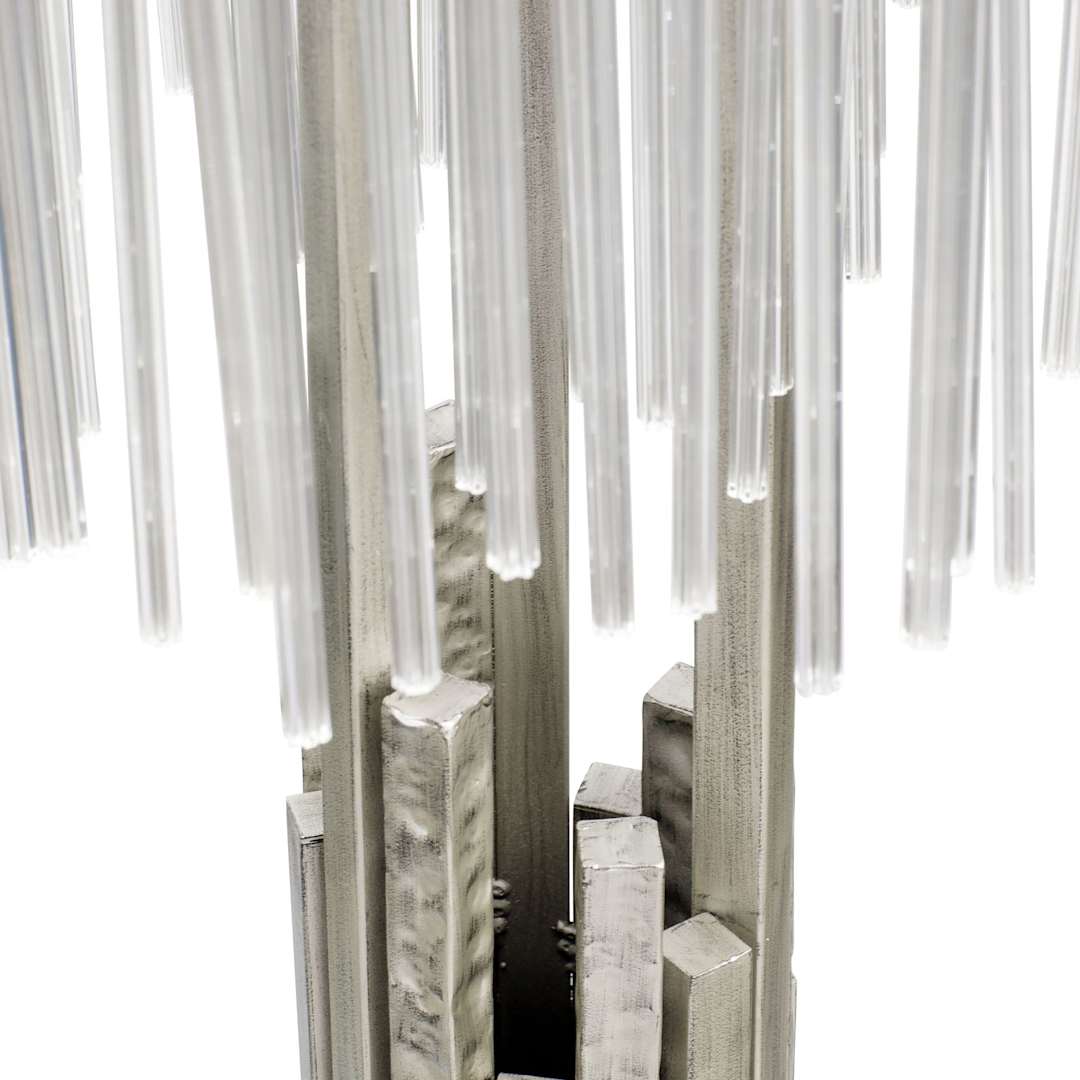 Matrix 3 Light 30" Tall Buffet Table Lamp