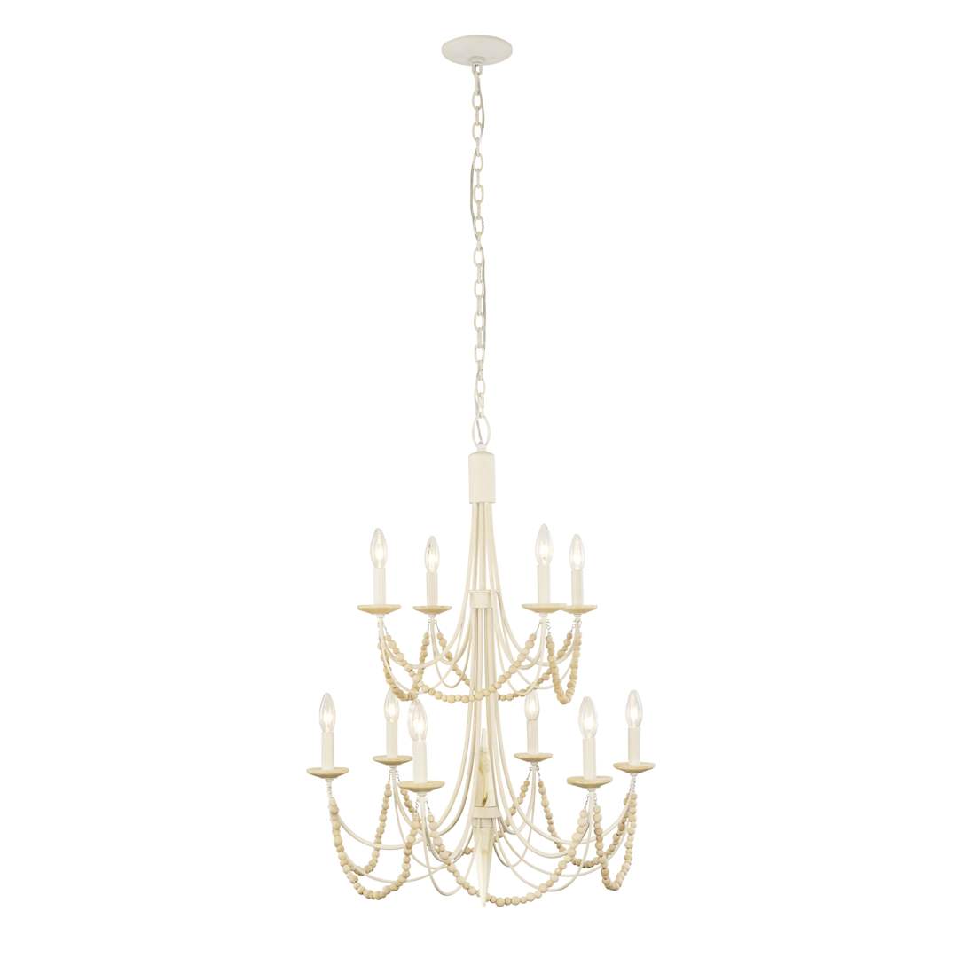 Brentwood 10 Light 26" Wide Taper Candle Style Chandelier