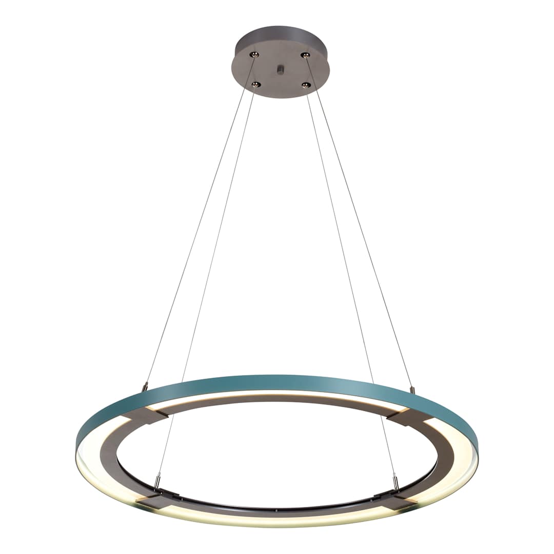 Ringo 33-5/16" Wide Integrated LED Ring Chandelier with Adjustable Cables