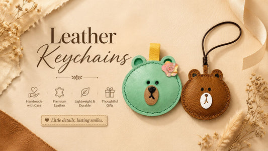 More Than a Keychain: Handmade Leather Animal Pendants You'll Actually Want to Show Off