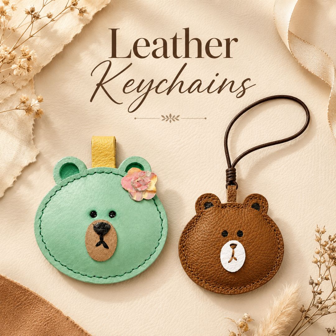 Leather Keychains