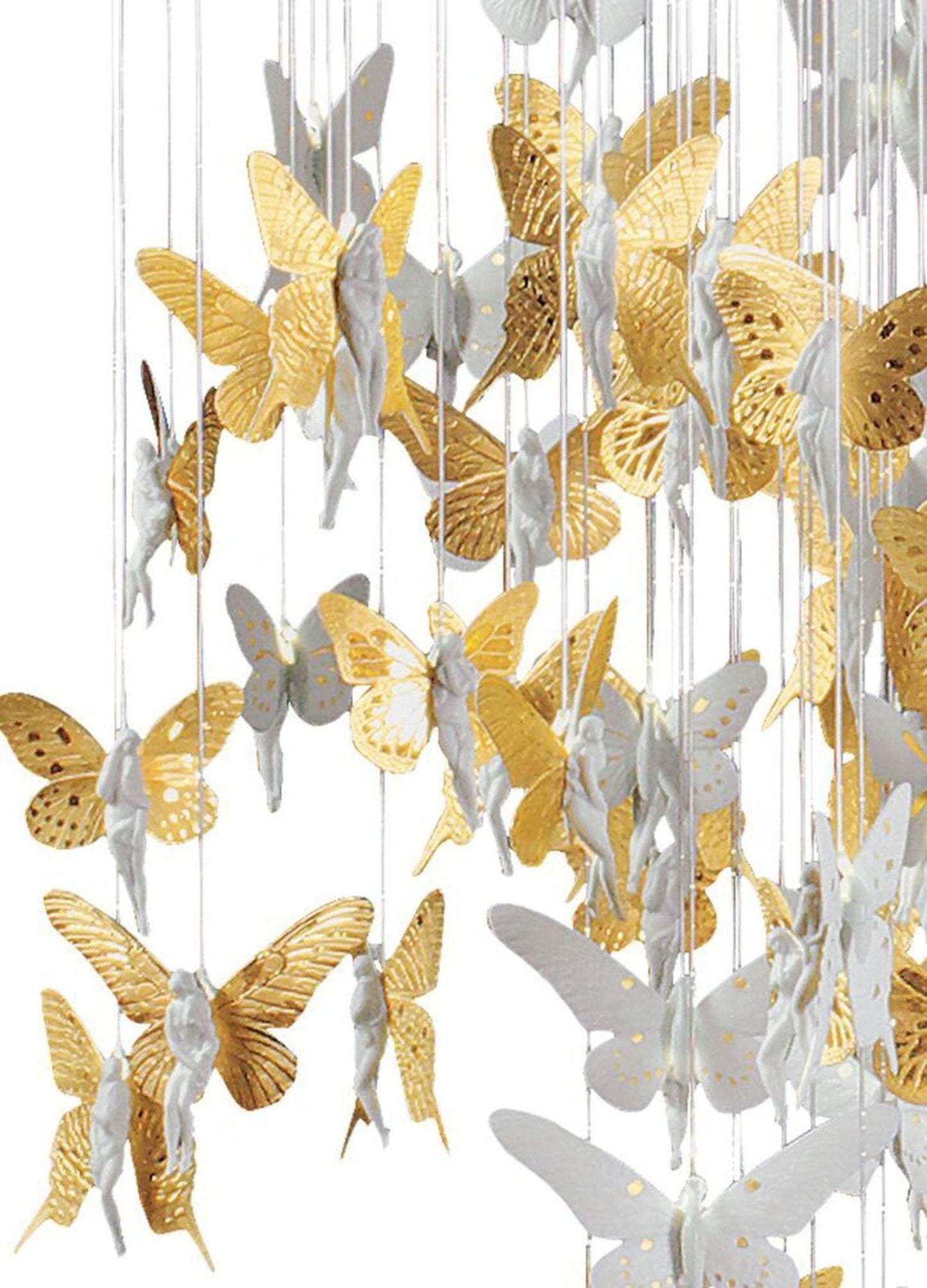 Lladro Niagara Chandelier 78"