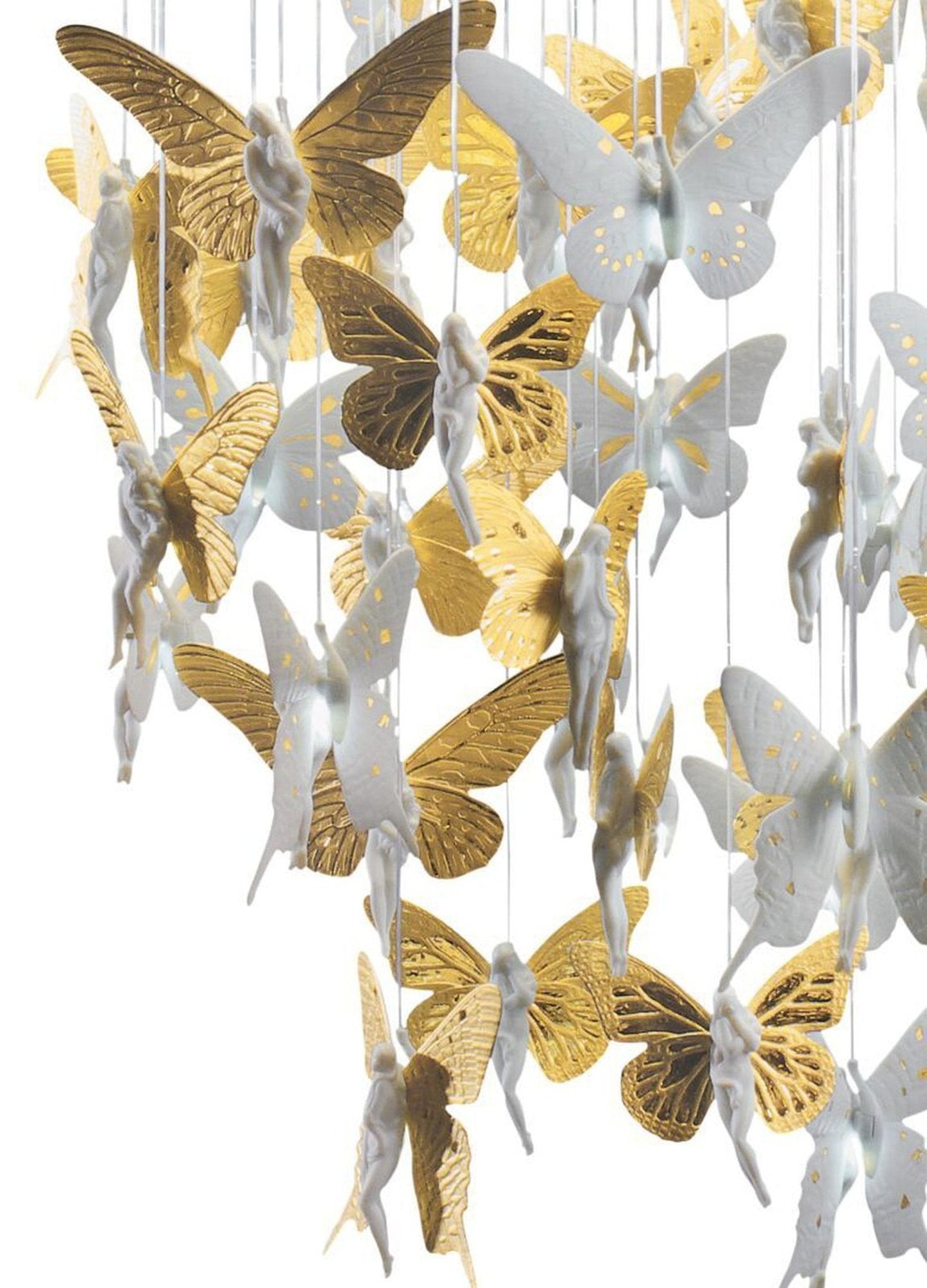 Lladro Niagara Chandelier 23"