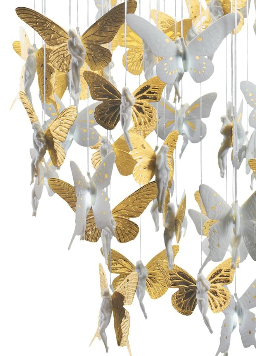 Lladro Niagara Chandelier 31"