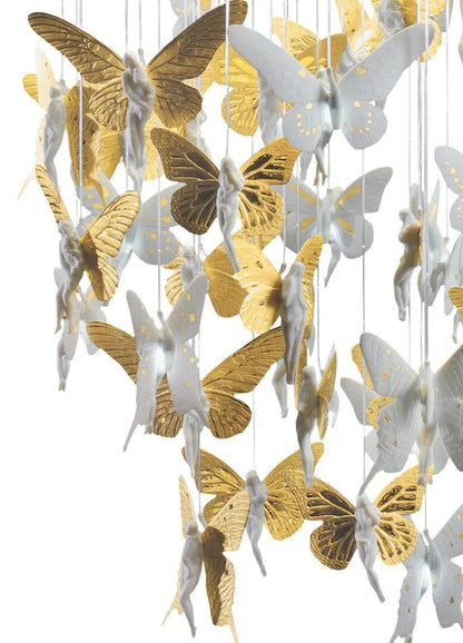 Lladro Niagara Chandelier 31"