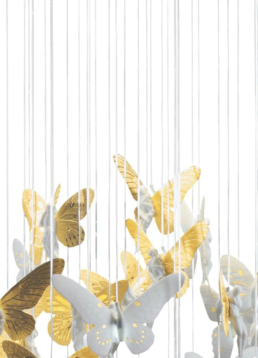 Lladro Niagara Chandelier 31"