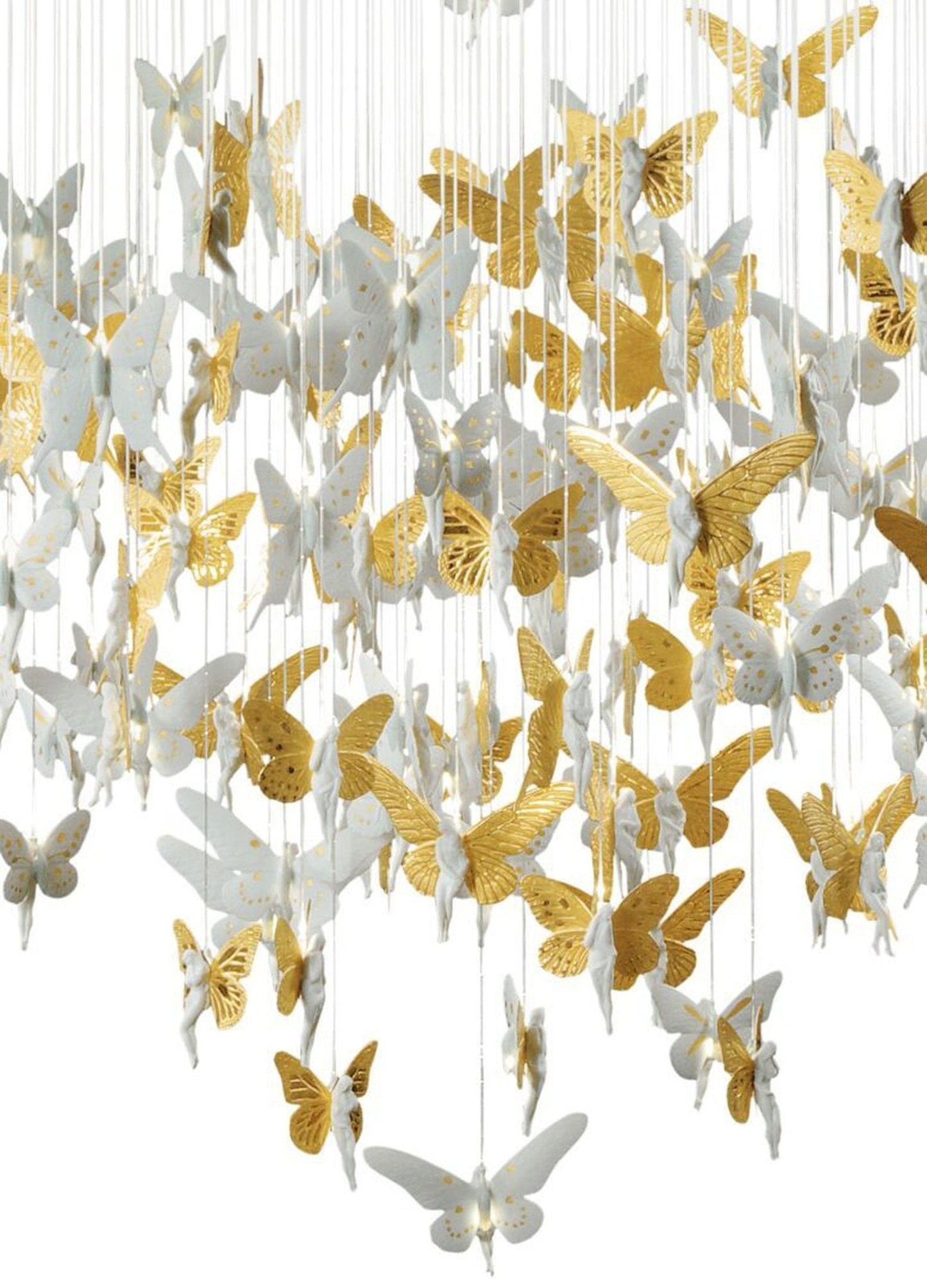 Lladro Niagara Chandelier 53"