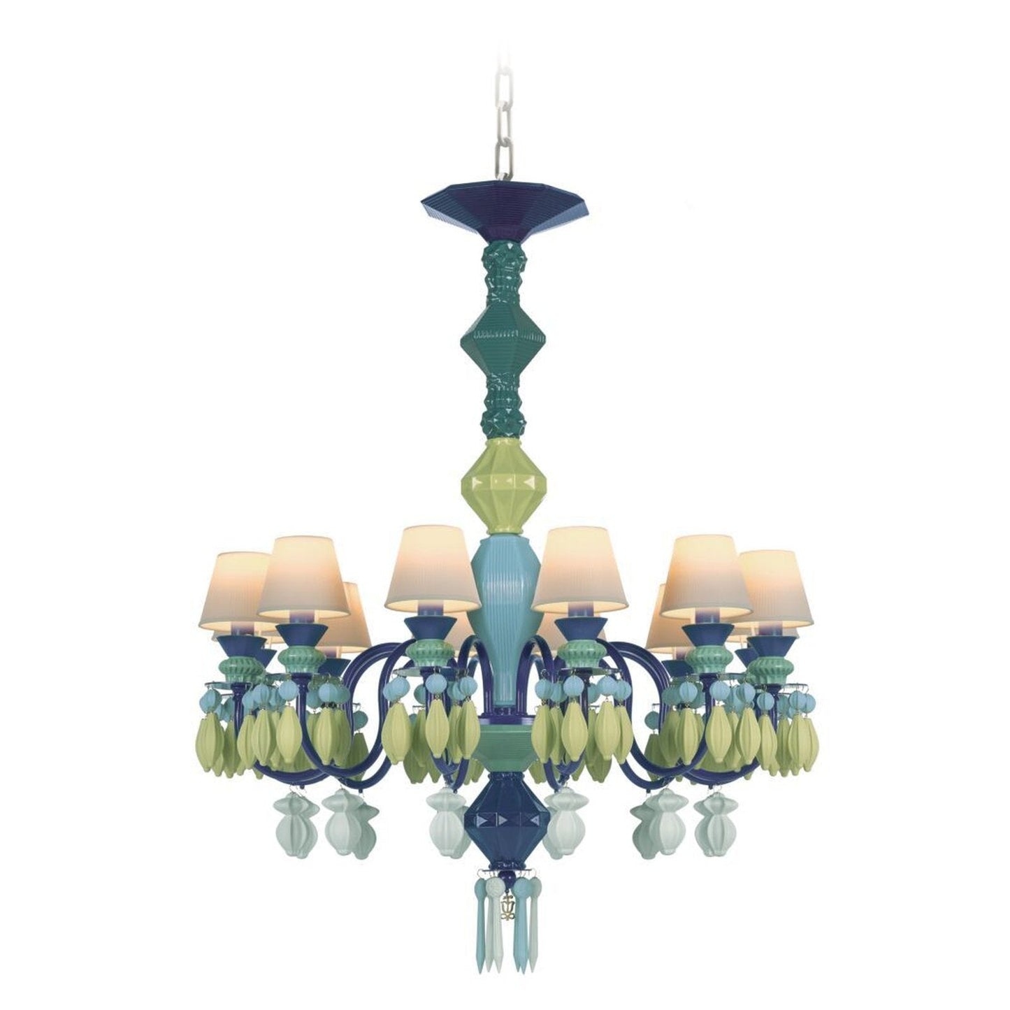 Lladro Belle De Nuit 12 Lights Chandelier (US)