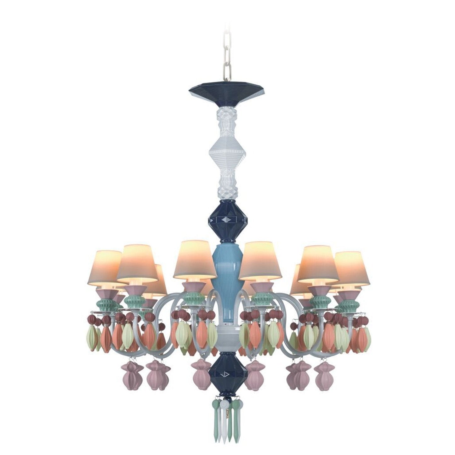 Lladro Belle De Nuit 12 Lights Chandelier (US)