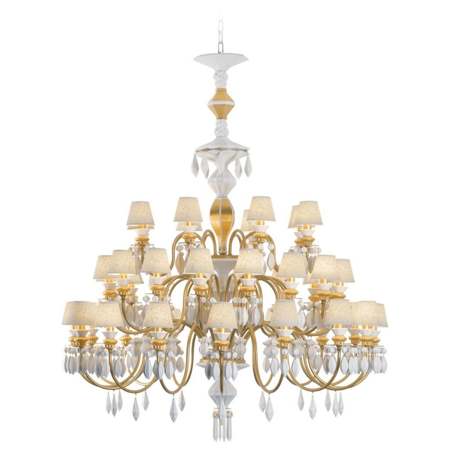 Lladro Belle De Nuit 40 Lights Chandelier (US)