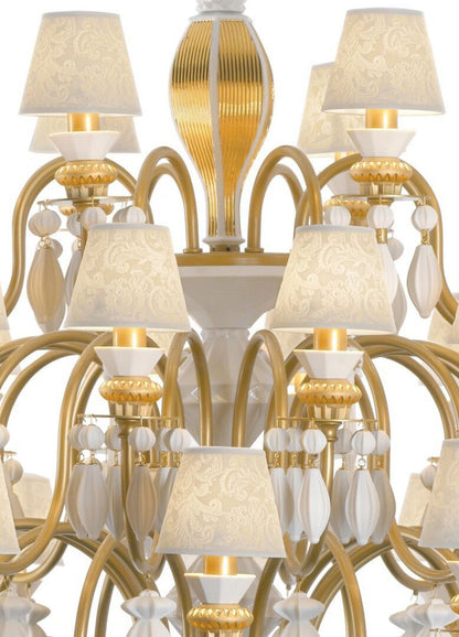 Lladro Belle De Nuit 40 Lights Chandelier (US)