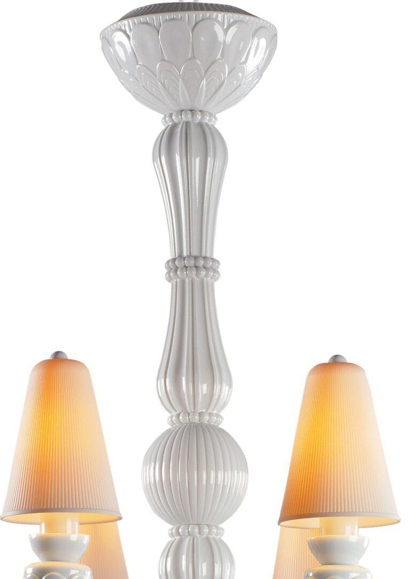 Lladro Ivy and Seed 8 Lights Chandelier Flat Model (US)
