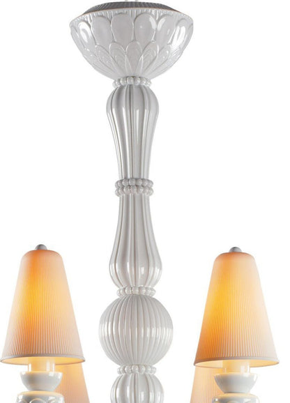 Lladro Ivy and Seed 8 Lights Chandelier Flat Model (US)