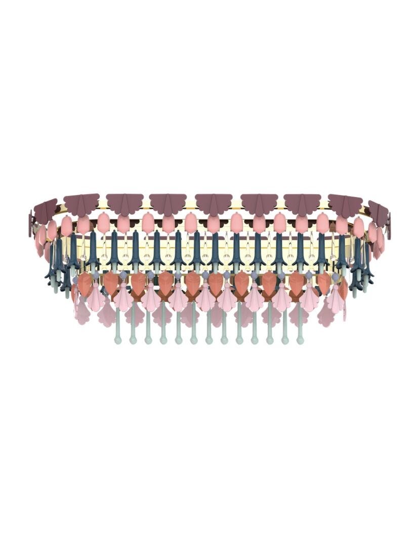 Lladro Seasons Chandelier Oval