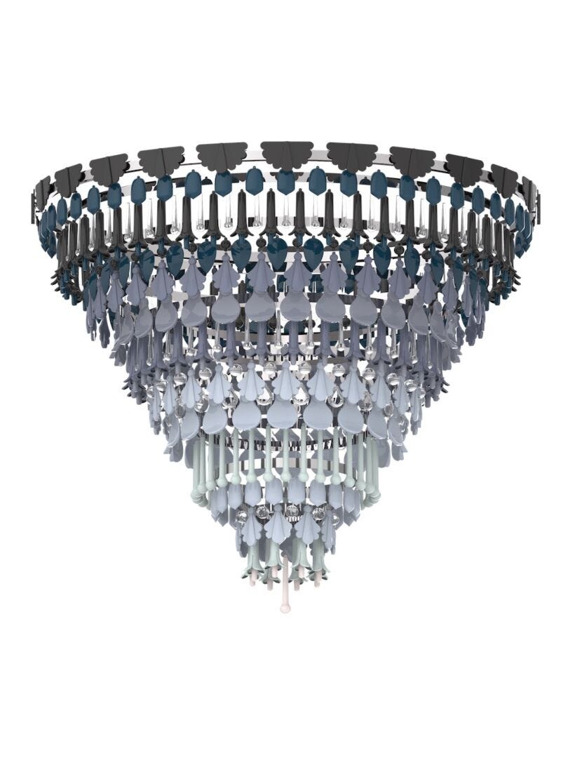 Lladro Seasons Chandelier