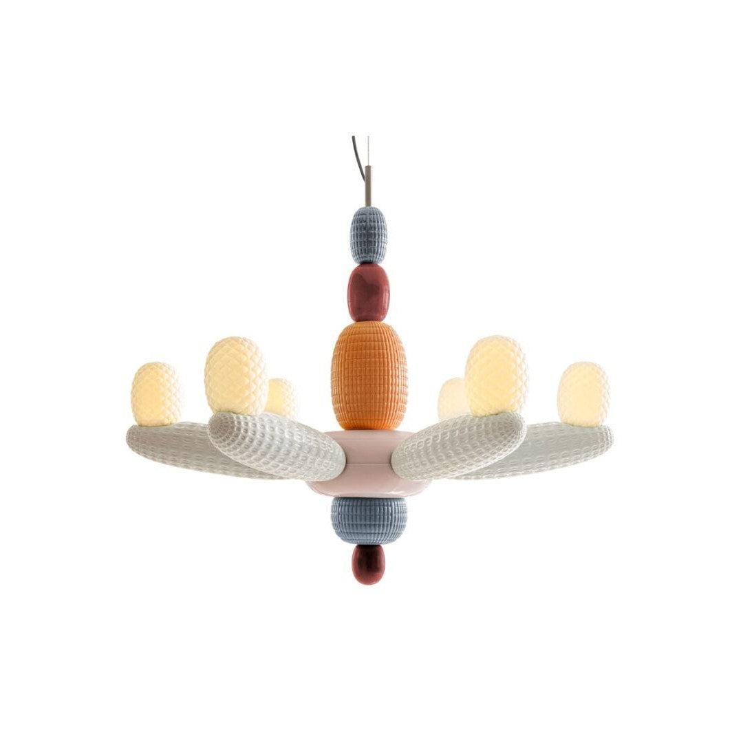 Lladro Soft Blown Chandelier