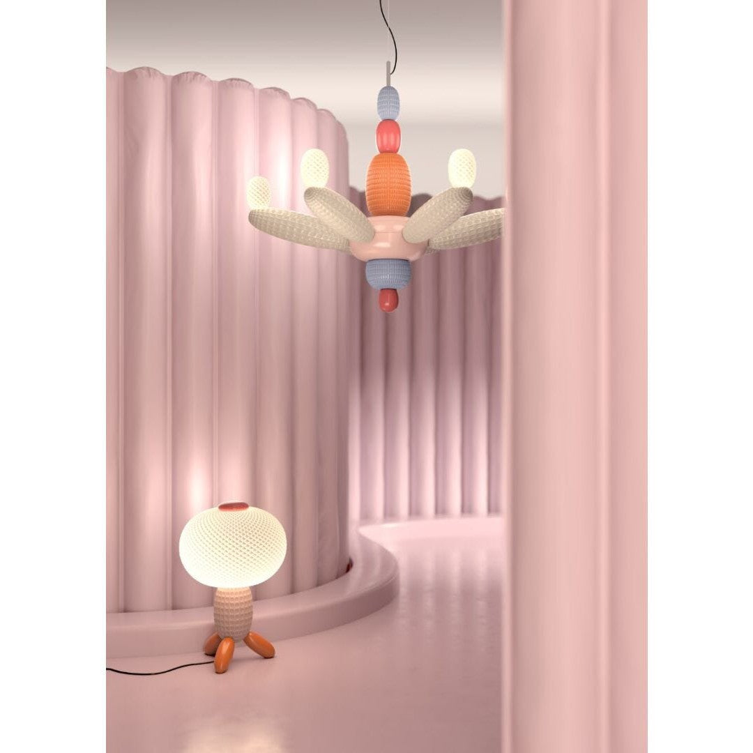 Lladro Soft Blown Chandelier