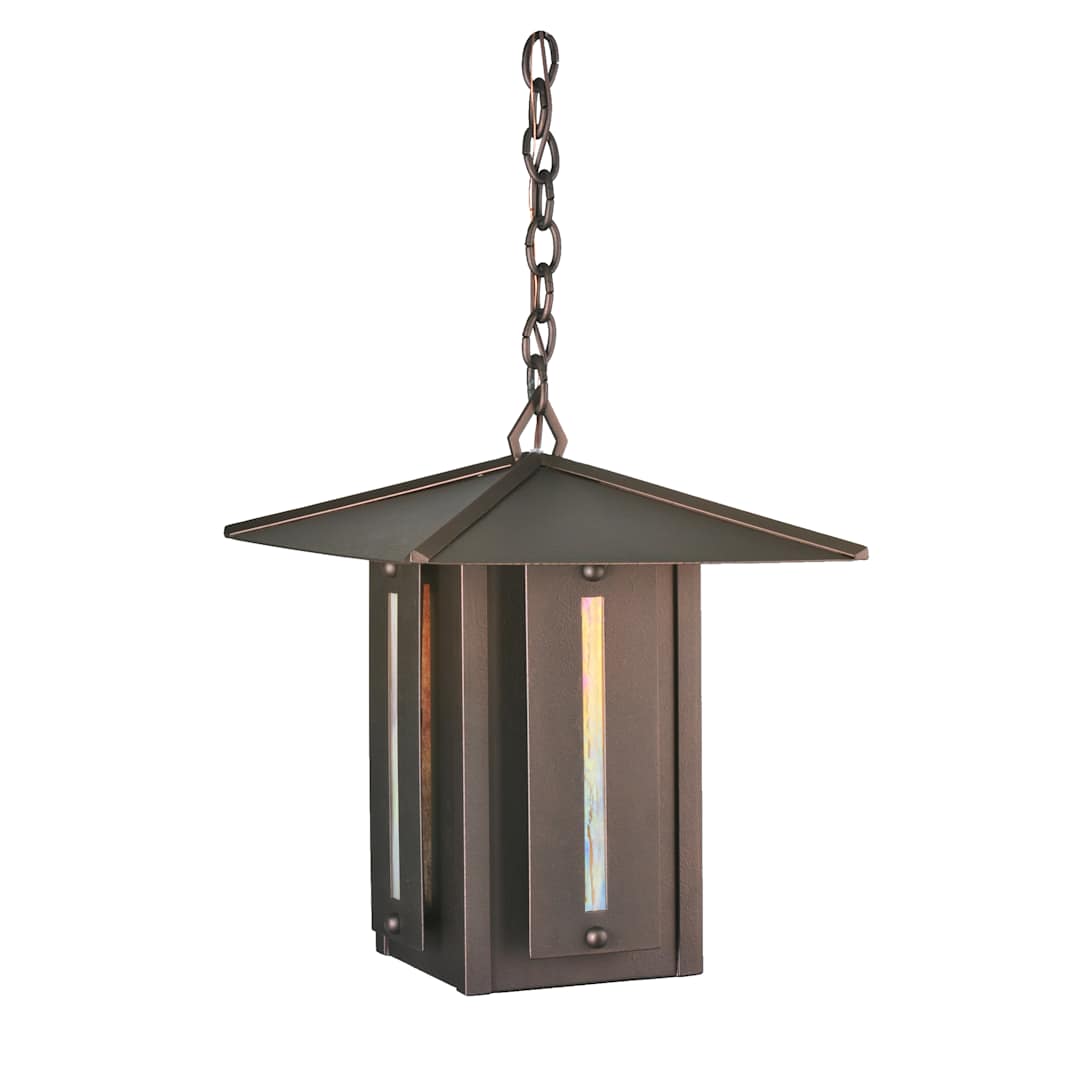 Single Light Down Lighting Outdoor Pendant from the Creekside Collection