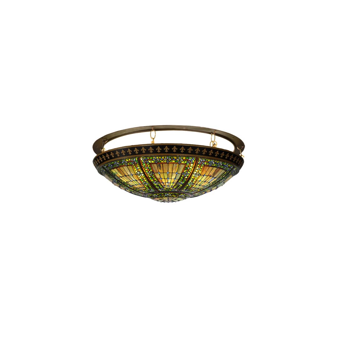 8 Light 43.5" Flushmount Ceiling Fixture
