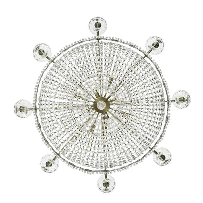 Majestic 20 Light 46" Wide Crystal Chandelier with Hand Cut Crystal Accents