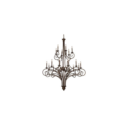Eighteen Light Chandelier from the Gloucester Collection