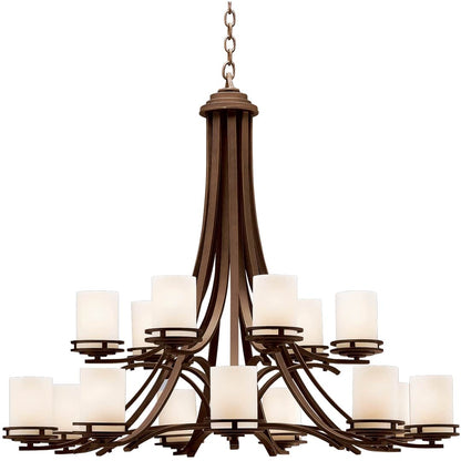 Hendrik 15 Light 43" Wide 2-Tier Chandelier