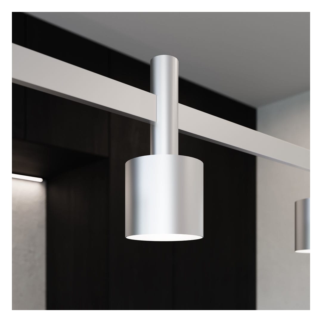 Systema Staccato 5 Light 57" Wide LED Indoor Linear Pendant